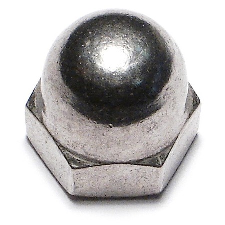 MIDWEST FASTENER Acorn Nut, 1/2"-20, 18-8 Stainless Steel, 4 PK 33806